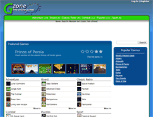 Tablet Screenshot of gzone.liamalexander.com